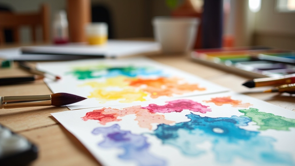 Pratique peinture intuitive